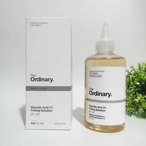 The Ordinary – Solución Tonico De Ácido Glicólico Al 7% Momento de aplicación Noche Tipo de piel Mixta