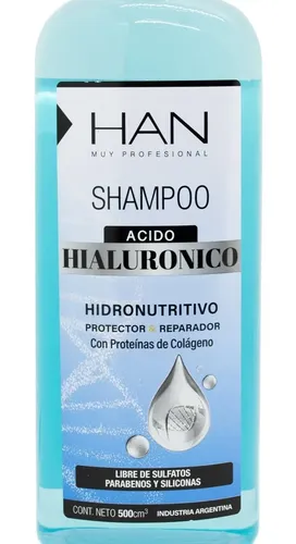 Han Acido Hialurónico Shampoo Protector Cabello 500ml Local