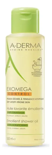 Aderma Exomega Control Aceite Limpiador Emoliente 500 Ml