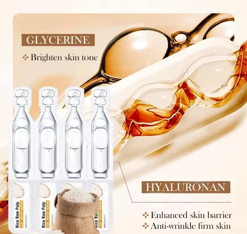 M* Ampolletas De Suero Facial, Parches For Ojeras 24k *xl