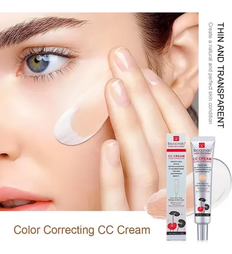 Cc Cream Correctora De Color Deerelf Oscura 1.5 Oz Spf25