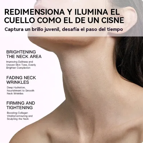 Crema Reafirmante Para El Cuello Hidratante Antiarrugas