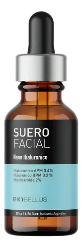 Biobellus Suero Facial Nano Hialurónico Hidratante 30cc