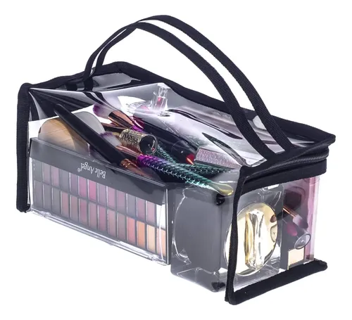 Bolsa De Maquillaje Jula Vance Pequeña Rectangular De Pvc Tr