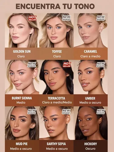Sheglam Bronzer Contorno Contour Liquido Maquillaje Tono Del Maquillaje Terracotta