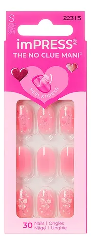 Kiss Impress Uñas Postizas Modelo Cupid Love