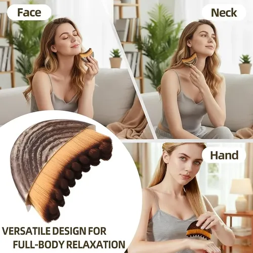 Nuevo Set De Brochas Faciales Y Gua Sha Para Contorno Linfát