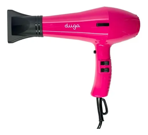 Secador De Pelo Profesional Duga 3600 D3600 Color Rojo