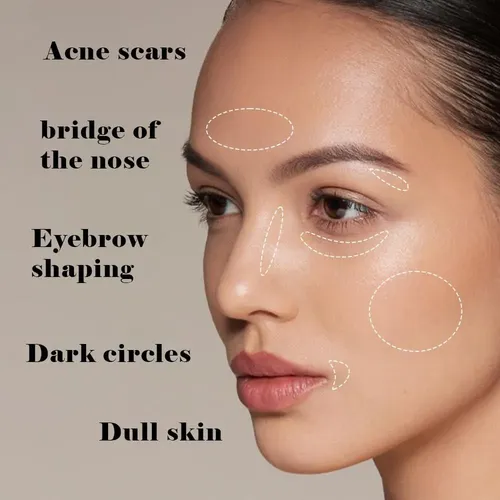Corrector Líquido De 11 02+03 Feicuiyun Para Ojeras Y