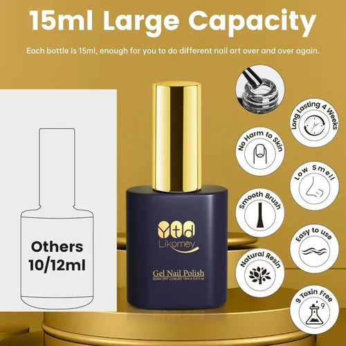 Top Coat De Foil De Oro Likomey Ytd 15ml