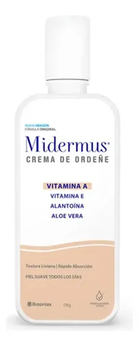 Midermus Crema De Ordeñe Vitamina A & E X 170g