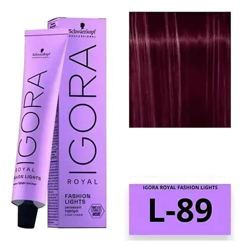 Tintura Igora L89 Fashion Ligth Schwarzkopf 60g