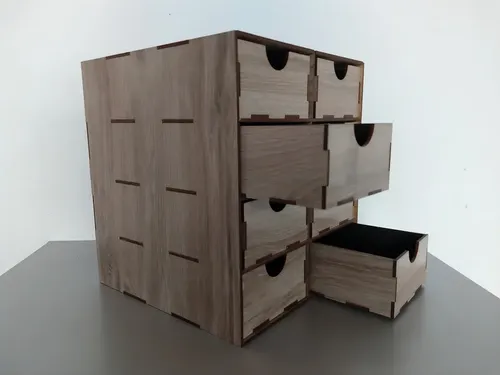 Organizador Con Cajones – Bijou,remedios,cosmetica,electro Color Baltico