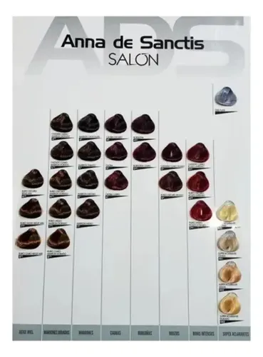 Tintura Anna De Sanctis Coloración Balanceada 60gr