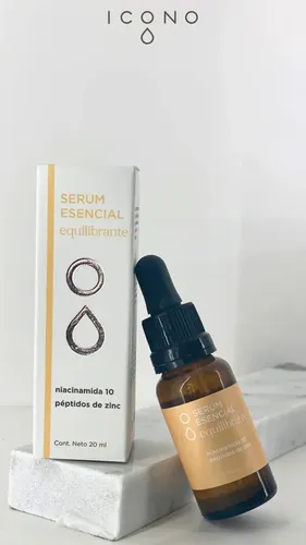 Serum Niacinamida Zinc Equilibra Piel Grasa Sensible Icono