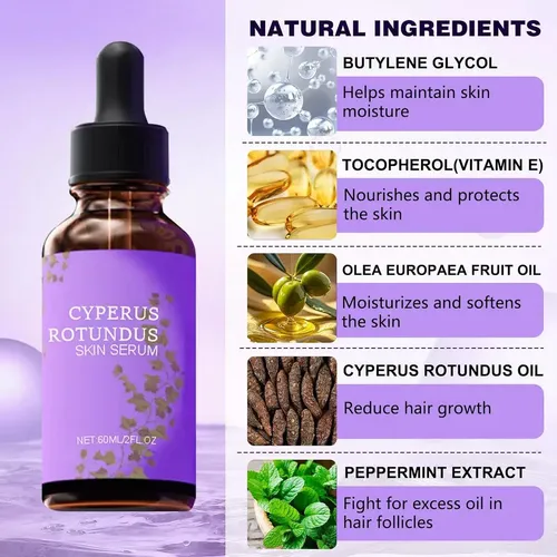 Ws2 Unidades De Aceite Cyperus Rotundus For Depilación Aaxcz