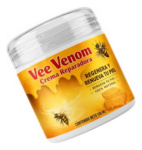 Crema Vee Venom Para Verrugas Natural 100ml Cuidado Piel