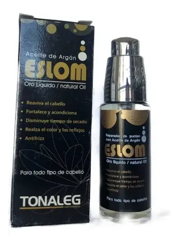 Serum Aceite De Argan Eslom Oro Liquido X30ml