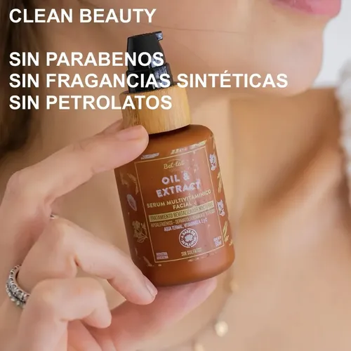 Serum Facial Vitamina C Bel Lab Antiedad Antioxidante con Vitaminas A y E, Agua Termal y Extractos Naturales 60 ml