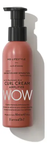 Crema Peinar Rulos Curl Amplifier Hd Farmavita Vegana 150ml