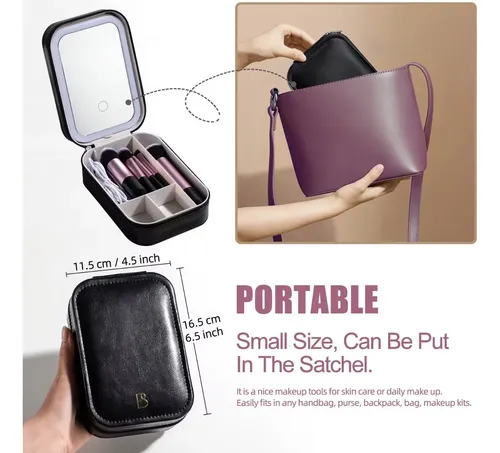 Set 14 Brochas De Maquillaje Bs Mall Profesional Estuche Led