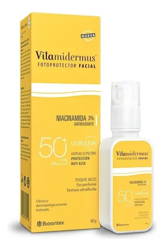 Vitamidermus Fotoprotección Facial Fps50 X 60gr