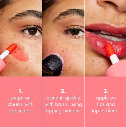 Elf Blush Tinta Modulable Mejillas Y Labios Cherry Cola