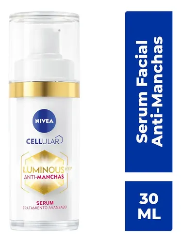 Serum NIVEA Luminous 630 Anti manchas Ácido Hialurónico 30ml Tipo de piel Todos