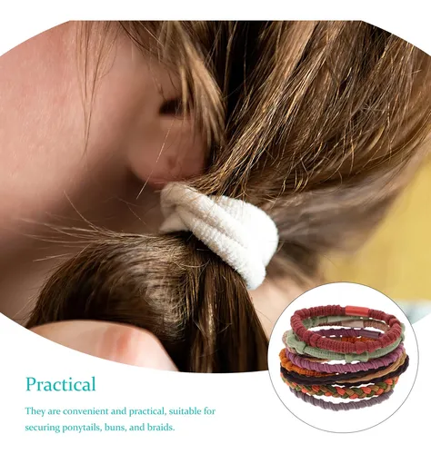 20 Ganchos Para Cabello, Bandas, Coleteros, Trenzas