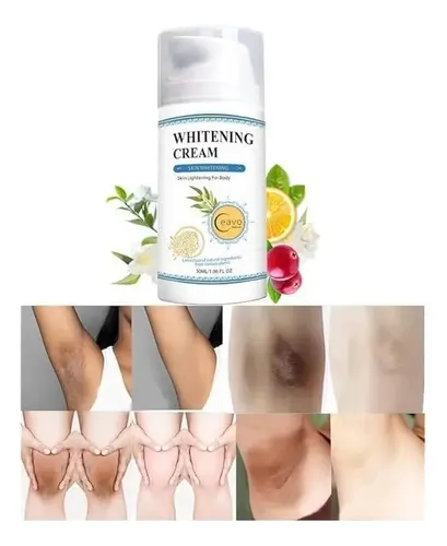 Crema Aclarante Ceavo para Áreas Íntimas del Cuerpo con Ácido Kójico