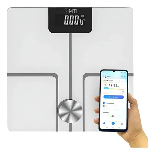 Balanza Digital Baño Inteligente Bluetooth Personal Corporal