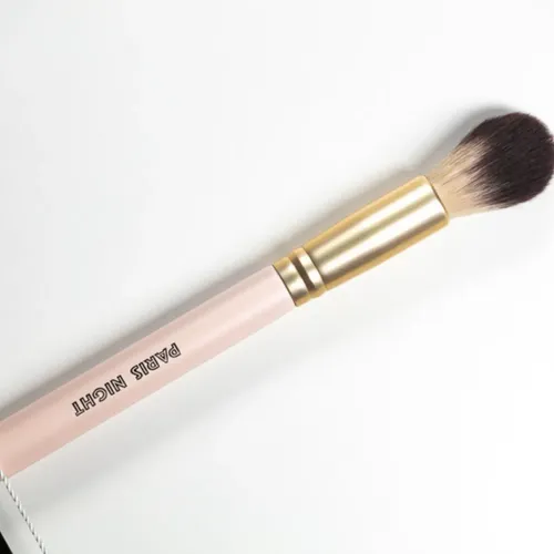 Brocha Rosa Para Polvo De Maquillaje Paris Night