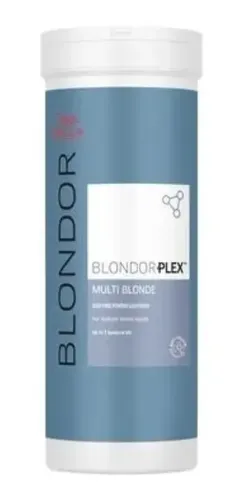 Decolorante, Polvo Wella Polvo decolorantes Blondor Plex tono azul para cabello
