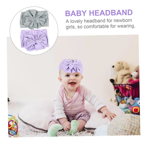 2 Piezas Diadema De Niñas Bandas De Pelo Para Pequeños