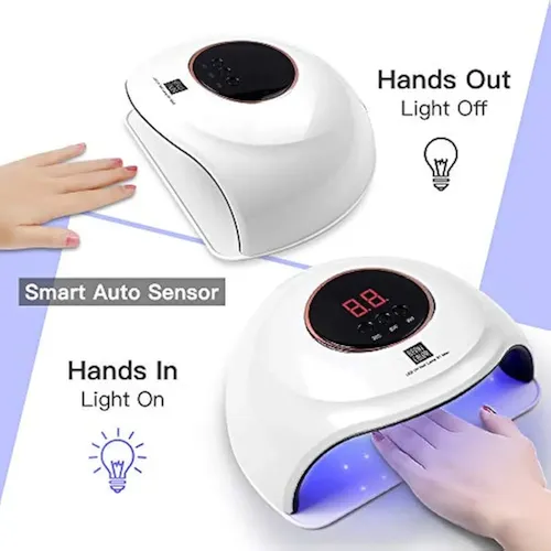 Lámpara De Uñas Led Uv De 72 W, Luz Uv Más Rápida