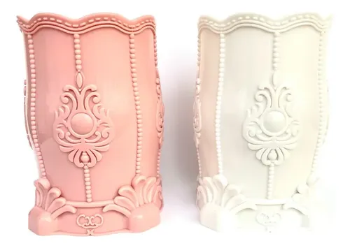 Organizador Porta Brochas Limas Pinceles Vintage Retro Style