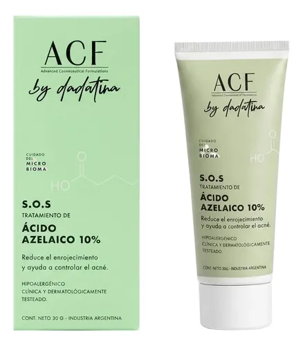 Acf By Dadatina Sos Acido Azelaico 10% Control Acne 30gr