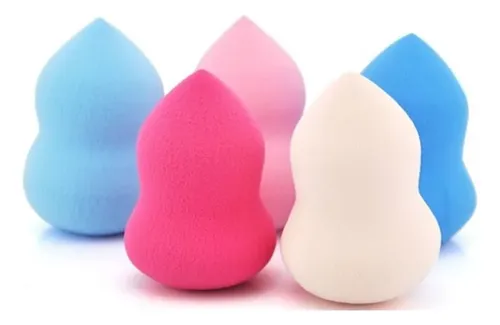 Licuadora De Esponja De Maquillaje Sin Látex Para Uso Húmedo