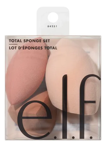 Set De Esponjas De Maquillaje E.l.f. Total Sponge Set Para U