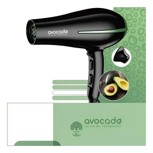 Secador Pelo Gama Essential Active Oils Bora Avocado 2300w