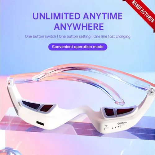 3 Gafas Para El Cuidado De La Vista Con Forma De Ojeras Con