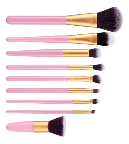 Set De Pinceles De Maquillaje Natural