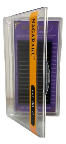 Kit Nagaraku Extensiones De Pestañas Clásicas 0.07 Curva Dd Largos 11 Al 15 Mm