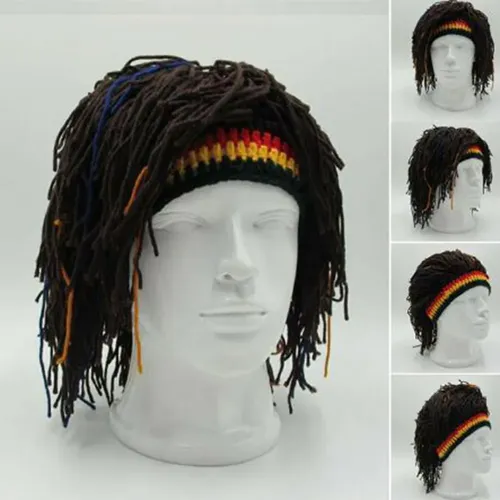 / Pelucas Tejidas Con Gorro For Barba (1 #mold), Estilo K