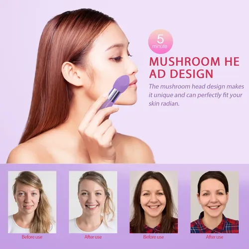 9 Bolígrafos De Maquillaje Multifuncionales, Esponja De Ms