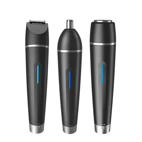 Depiladora Eléctrica Recargable Usb 3 En 1 Corporal Tmq-8