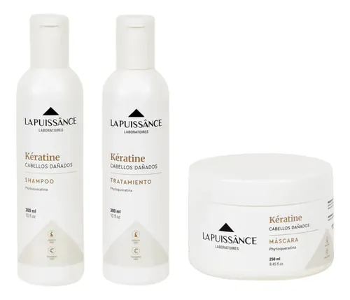 Shampoo + Acondicionador + Mascara Keratine – La Puissânce