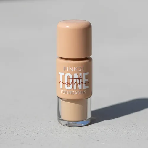 Pink 21 Base Con Aplicador Foundation Cremoso