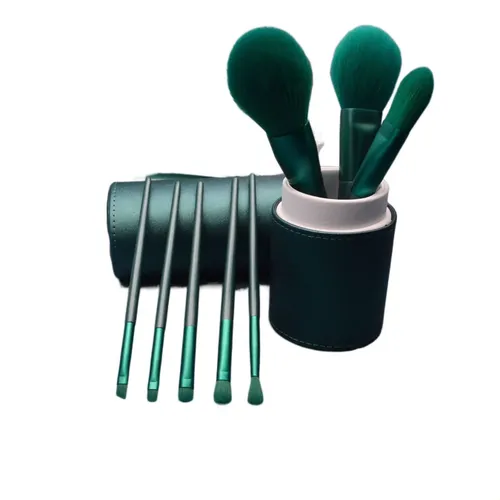 Set De Maquillaje Para Principiantes: Juego De Brochas Suave