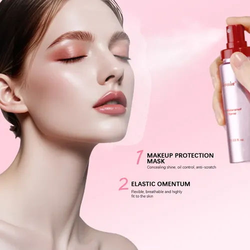 Spray Fijador De Maquillaje Matificante Lakerain, 60 Ml